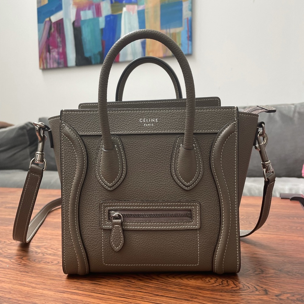 🚫SOLD🚫 Celine Nano Luggage (Souris)